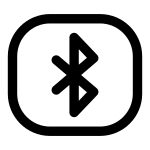 Bluetooth Rounded SVG Icon